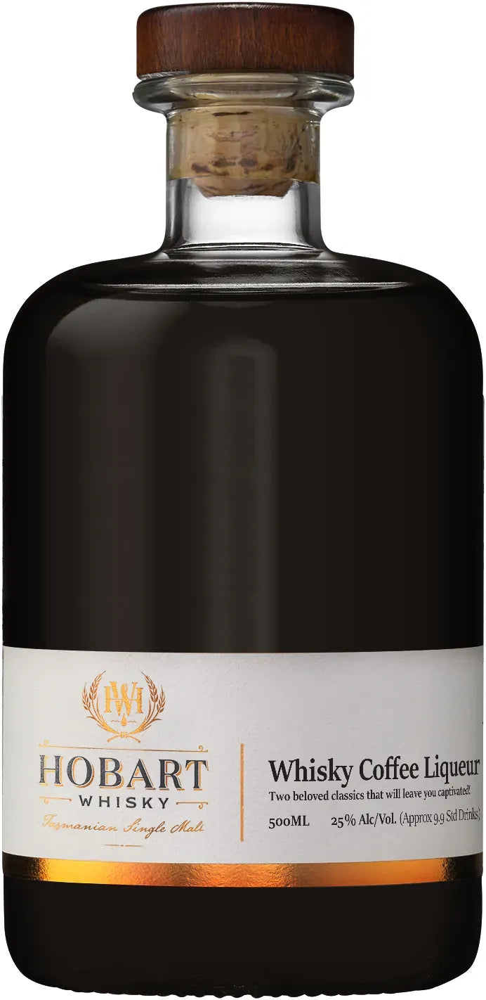 Buy Hobart Whisky Coffee Liqueur 500ml Online at Barrel and Batch