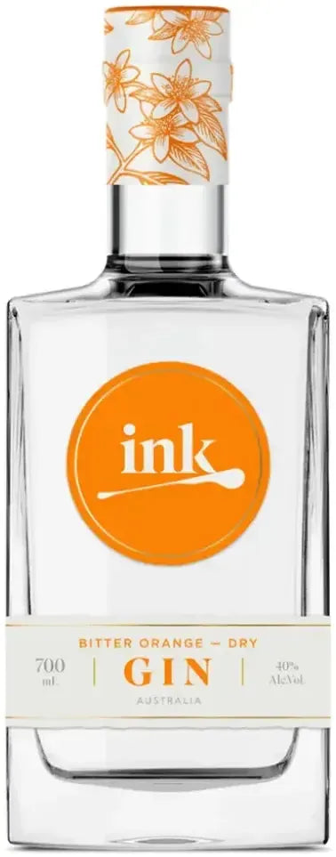 Buy Husk Distillers Ink Bitter Orange Gin 700ml Online at Barrel and Batch