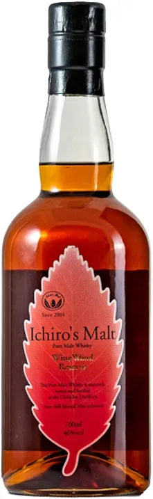 Buy Ichiro's Malt Wine Wood Reserve Japanese Pure Malt Whisky 700ml Online at Barrel and Batch