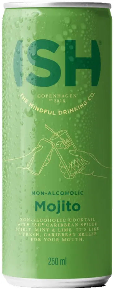 Ish Mojitoish 250ml-Non-Alcoholic-Ish-Afterpay-Alcohol-Delivery-Barrel-and-Batch-