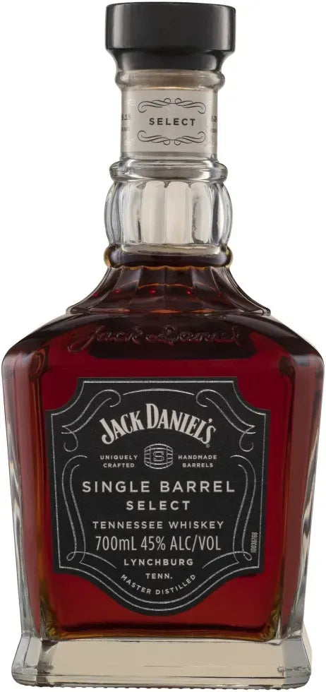 Jack Daniel's Single Barrel Select 45% 700ml-Spirits-Jack Daniel's-Afterpay-Alcohol-Delivery-Barrel-and-Batch-