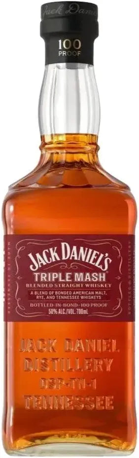 Jack Daniel's Triple Mash Whiskey 700ml-Spirits-Jack Daniel's-Afterpay-Alcohol-Delivery-Barrel-and-Batch-