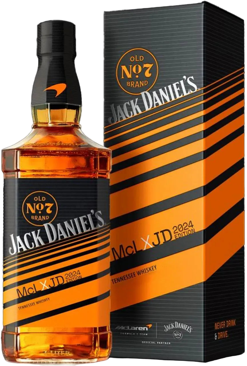 Buy Jack Daniel's x McLaren F1 Team 2024 Limited Edition Tennessee Whiskey 700ml Online at Barrel and Batch