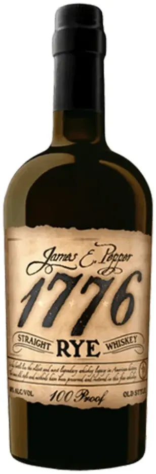 James E Pepper 1776 100 Proof Straight Rye Whiskey 750ml-Spirits-James E. Pepper-Afterpay-Alcohol-Delivery-Barrel-and-Batch-