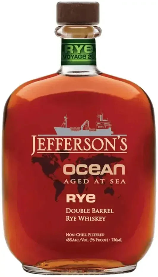 Buy Jefferson's Ocean Aged at Sea Double Barrel Rye Whiskey 750ml Online at Barrel and Batch