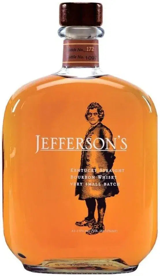 Jefferson's Very Small Batch Bourbon Whiskey 700ml-Spirits-Jefferson's-Afterpay-Alcohol-Delivery-Barrel-and-Batch-