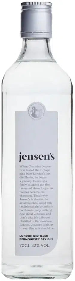 Jensen's Bermondsey Dry Gin 700ml-Spirits-Jensen's-Afterpay-Alcohol-Delivery-Barrel-and-Batch-