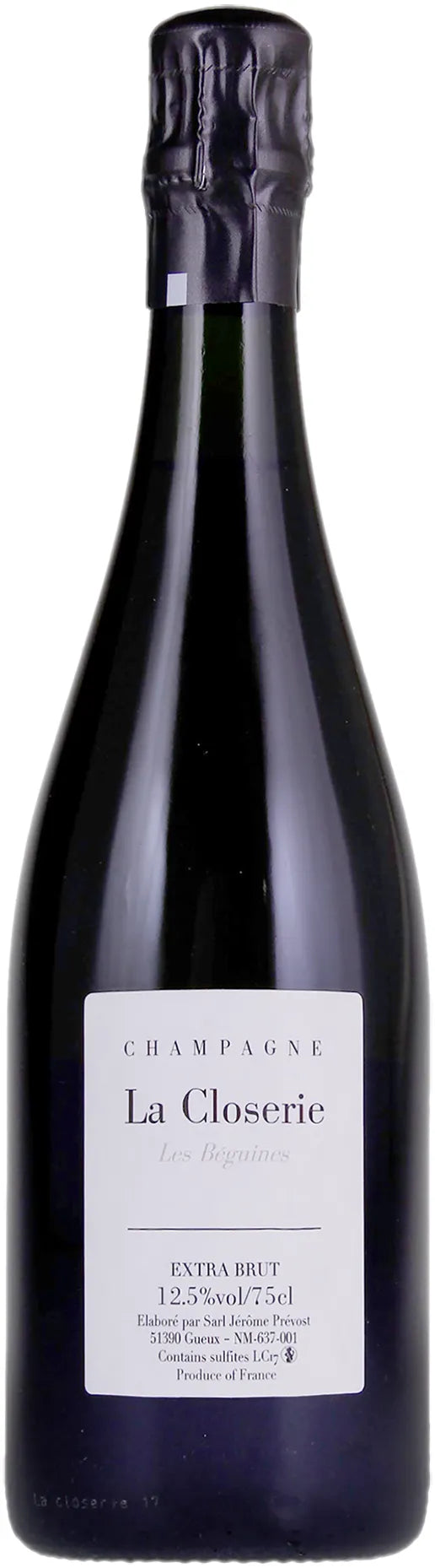 Buy Jerome Prevost La Closerie Les Beguines Champagne 750ml Online at Barrel and Batch