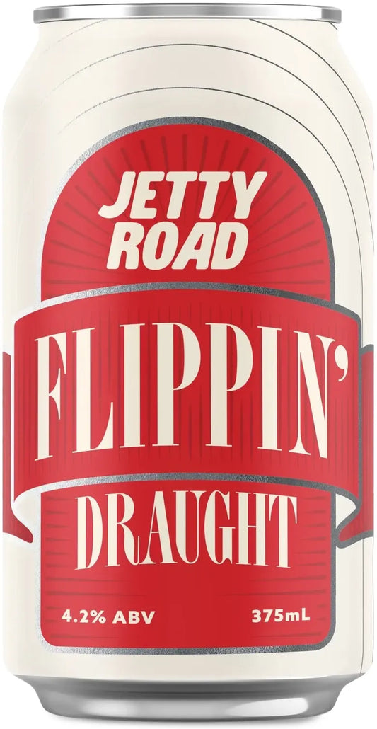 Buy Jetty Road Flippin' Draught 16 Pack Cans 375ml Online at Barrel and Batch