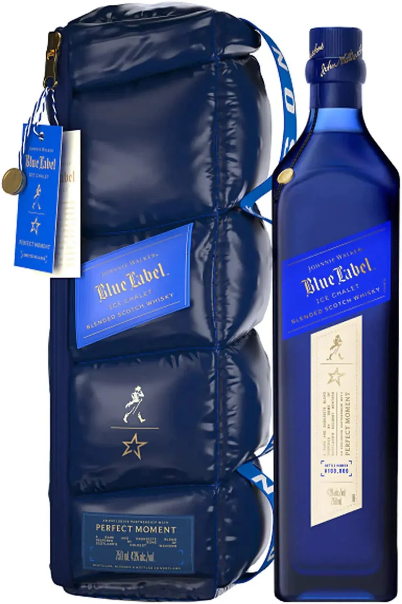 Buy Johnnie Walker Blue Ice Chalet Blended Malt Scotch Whisky 750ml Online at Barrel and Batch
