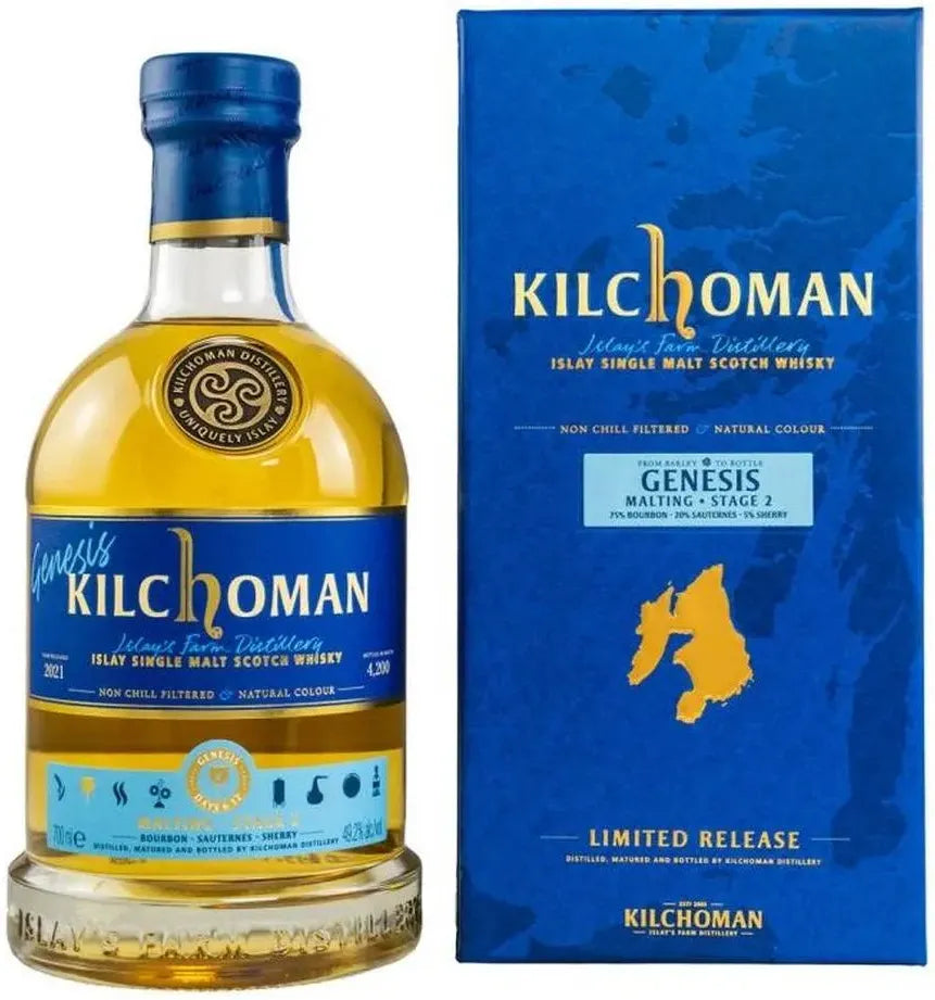 Kilchoman Genesis Harvest S2 Single Malt Scotch Whisky 700ml-Spirits-Kilchoman-Afterpay-Alcohol-Delivery-Barrel-and-Batch-