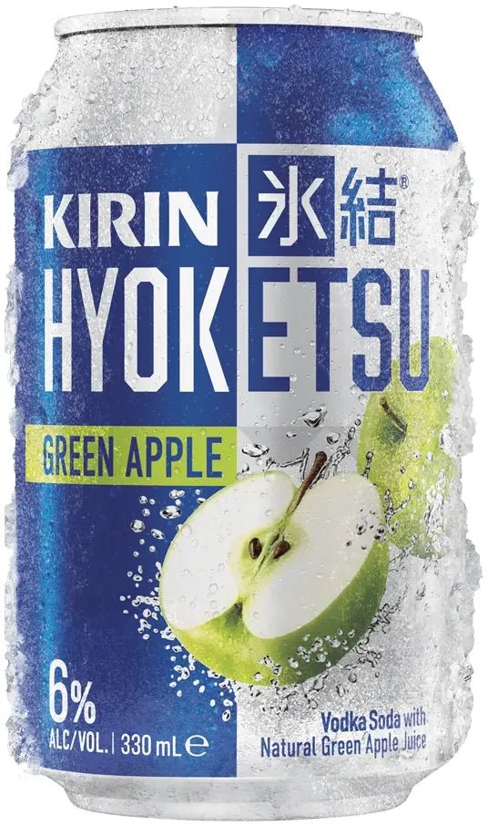Kirin Hyoketsu Green Apple Cans 330ml | Barrel & Batch