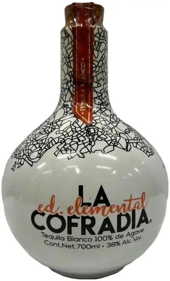 Buy La Cofradia Ceramica Elemental Silver Tequila 700ml Online at Barrel and Batch