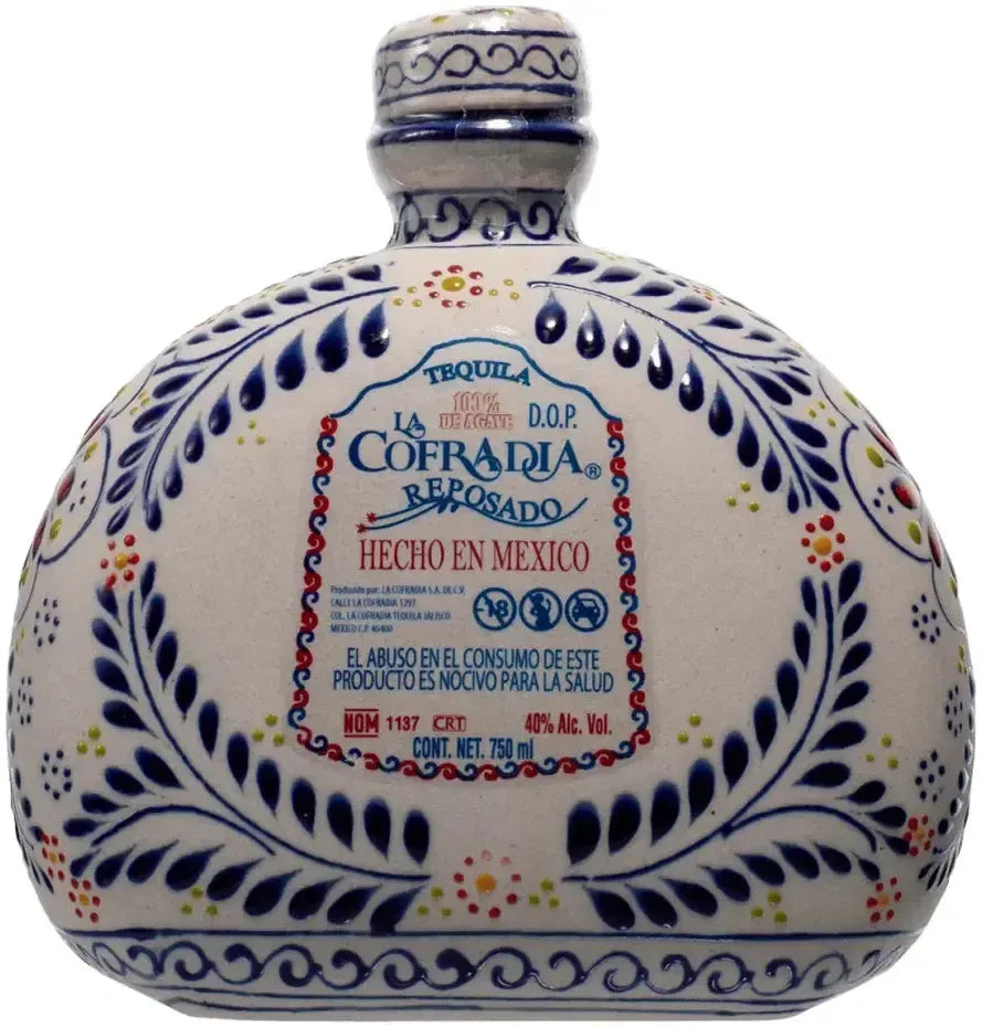 Buy La Cofradia Talavera Azul Reposado Tequila 700ml Online at Barrel and Batch