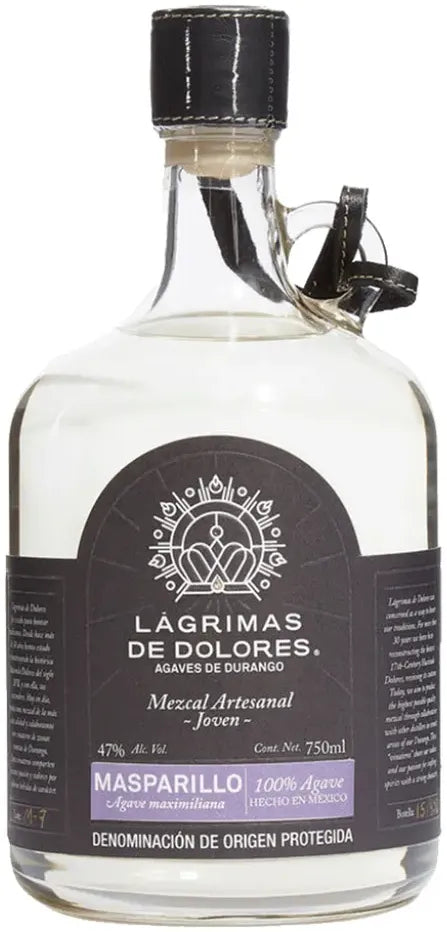 Lagrimas De Dolores Masparillo Mezcal 700ml-Spirits-Lagrimas-Afterpay-Alcohol-Delivery-Barrel-and-Batch-