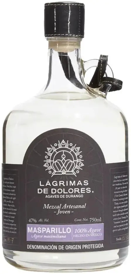 Buy Lagrimas De Dolores Masparillo Mezcal 700ml Online at Barrel and Batch