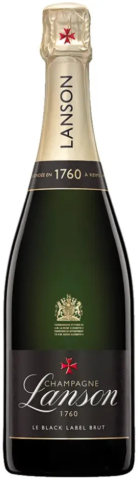Lanson Le Black Label Brut Champagne 750ml-Wine-Lanson-Afterpay-Alcohol-Delivery-Barrel-and-Batch-