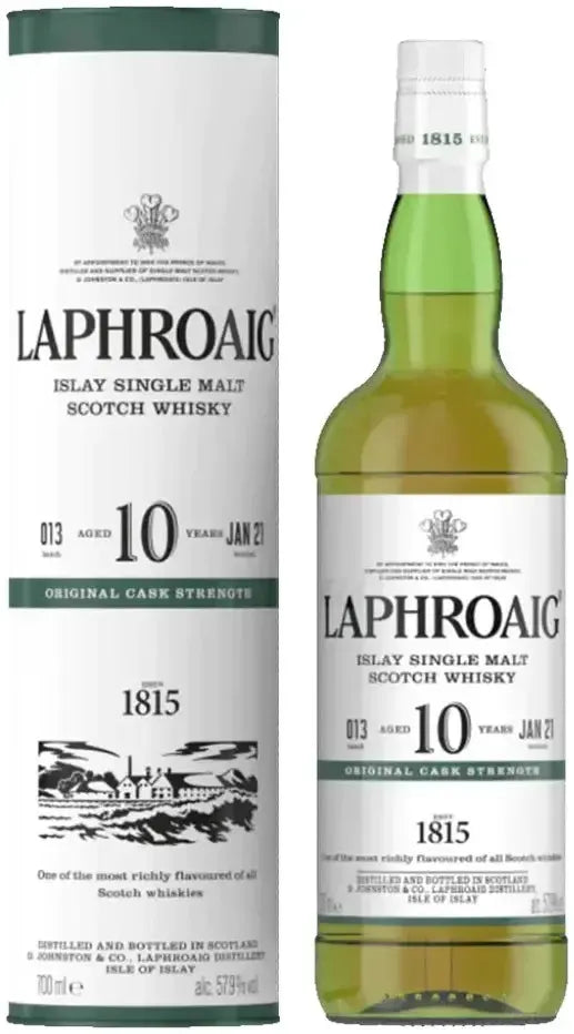 Buy Laphroaig 10 Year Old Batch 13 Single Malt Scotch Whisky 700ml Online at Barrel and Batch