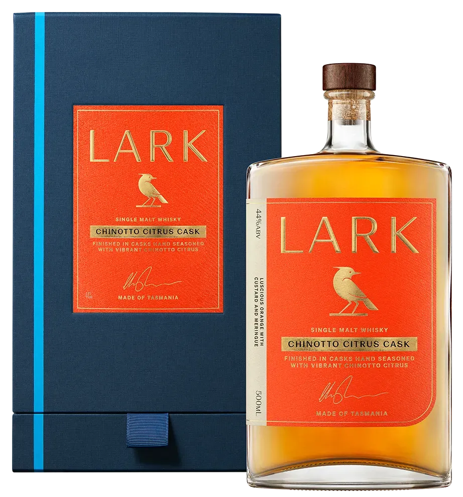 Lark Distillery Chinotto Citrus Cask Single Malt Whisky 500ml