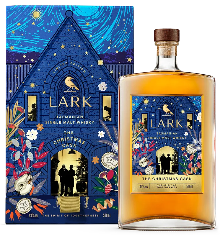 Lark Distillery The Christmas Cask Single Malt Whisky 2025 500ml