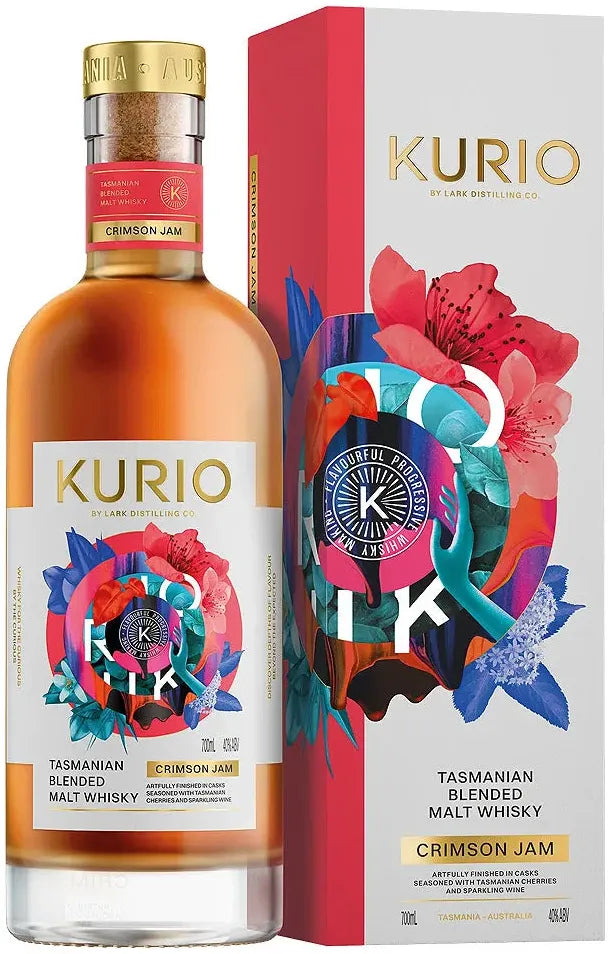 Lark Distillery Kurio Crimson Jam Blended Malt Whisky 700ml | Barrel & Batch