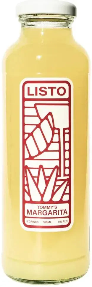 Buy Listo Tommy's Margarita Mix 360ml Online at Barrel and Batch