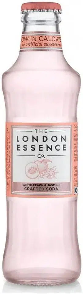 Buy London Essence Peach & Jasmine Soda Water 200ml Online at Barrel and Batch