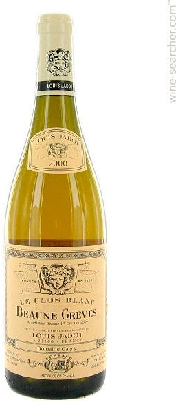 Buy Louis Jadot Beaune 1er Cru Greves Le Clos Blanc 2020 750ml Online at Barrel and Batch