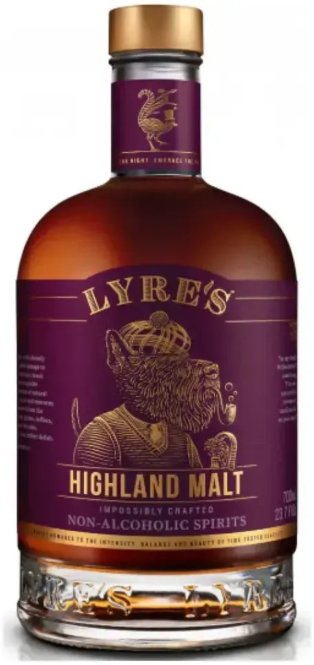 Buy Lyre's Highland Malt Non-Alcoholic Whisky 700ml Online at Barrel and Batch