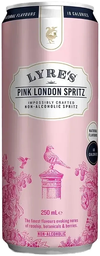 Buy Lyre's Pink London Spritz 250ml | Barrel & Batch Buy Lyre's Pink London Spritz 250ml | Barrel & Batch