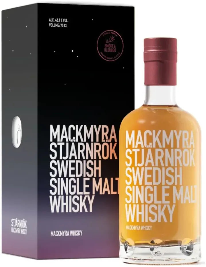 Mackmyra Stjarnrok Swedish Whisky 700ml-Spirits-Mackmyra-Afterpay-Alcohol-Delivery-Barrel-and-Batch-