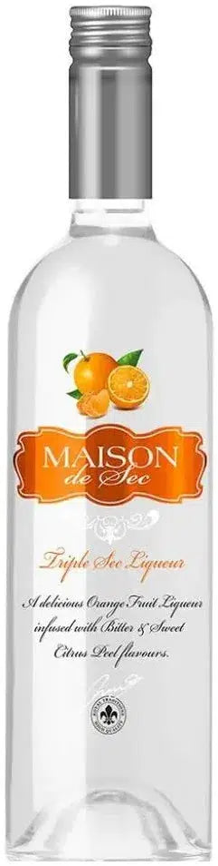 Buy Maison Triple Sec Liqueur 750ml Online at Barrel and Batch