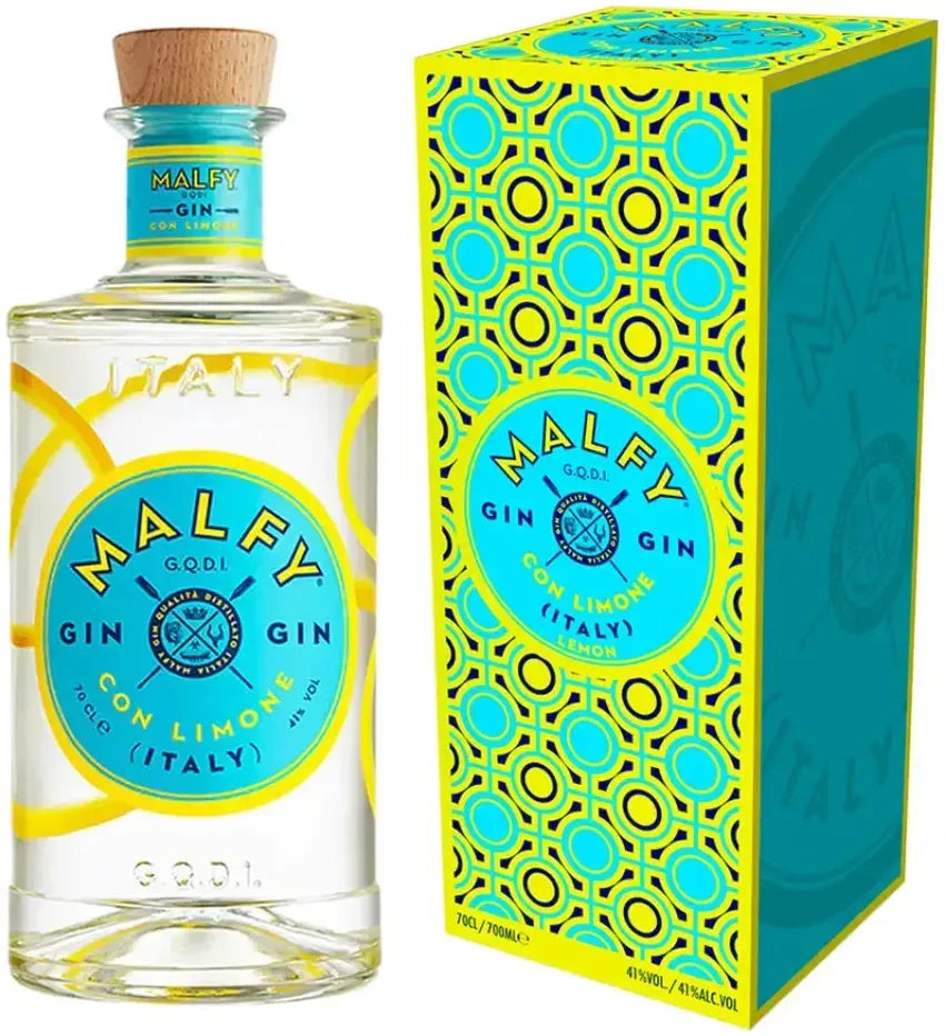 Buy Malfy Gin Limone & Gift Box 700ml Online at Barrel and Batch