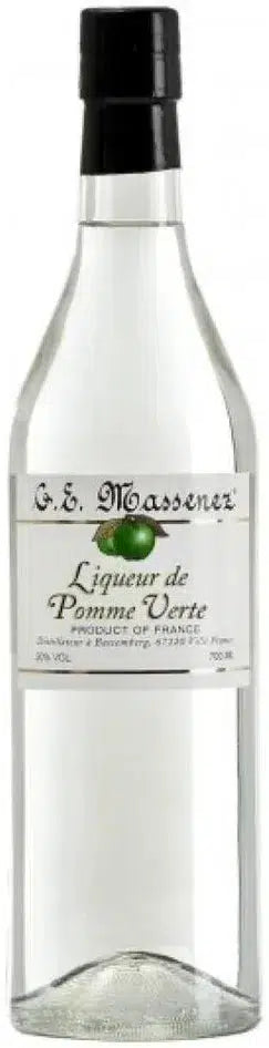 Massenez Green Apple Pomme Verte Liqueur 700ml-Spirits-Massenez-Afterpay-Alcohol-Delivery-Barrel-and-Batch-