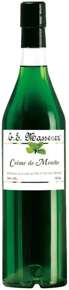 Buy Massenez Green Mint Liqueur 700ml Online at Barrel and Batch