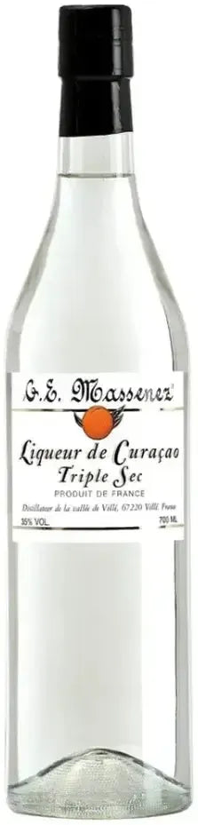 Buy Massenez Triple Sec Dry Curacao Liqueur 700ml Online at Barrel and Batch