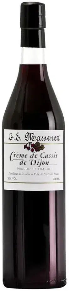 Buy Massenez creme de Cassis Blackcurrant Liqueur 700ml Online at Barrel and Batch