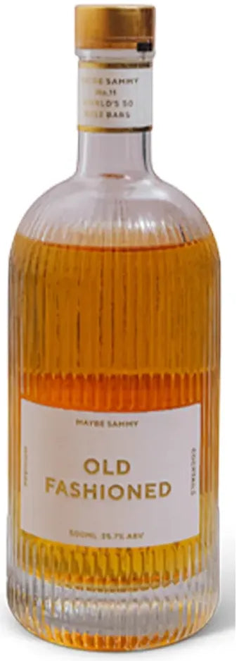Maybe Sammy Old Fashioned Cocktail 100ml-Pre-Mixed Drinks-Maybe Sammy-Afterpay-Alcohol-Delivery-Barrel-and-Batch-