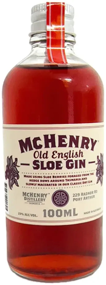 McHenry Distillery Sloe Gin 100ml-Spirits-McHenry Distillery-Afterpay-Alcohol-Delivery-Barrel-and-Batch-