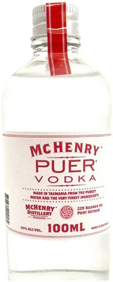 Buy McHenry Distillery Vodka 100ml Online at Barrel and Batch