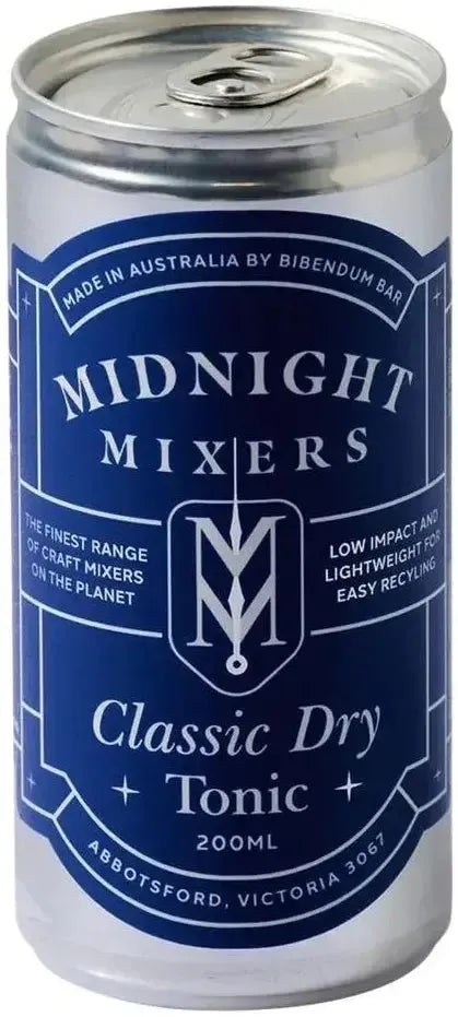 Buy Midnight Mixers Classic Dry Tonic 200ml Online at Barrel and Batch