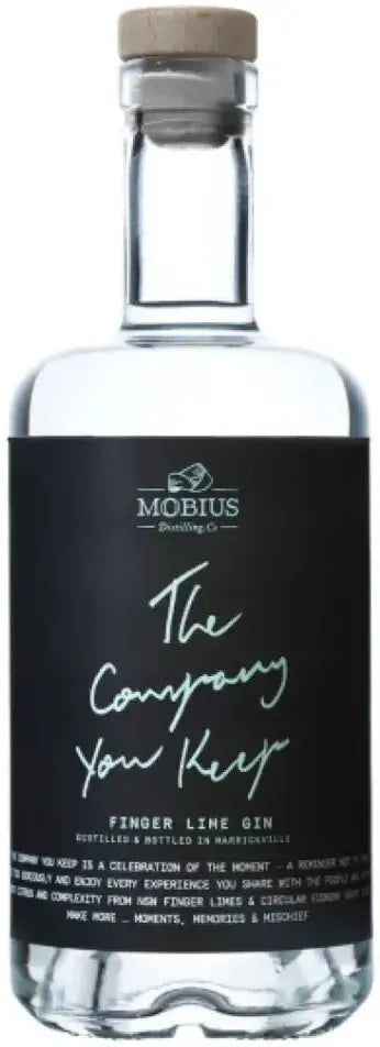 Buy Mobius The Company You Keep Finger Lime Gin 700ml Online at Barrel and Batch