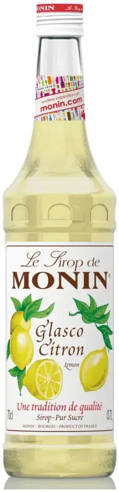 Buy Monin Glasco Lemon Syrup 700ml Online at Barrel and Batch