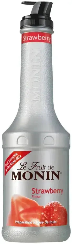Buy Monin Strawberry Puree 1L Online at Barrel and Batch