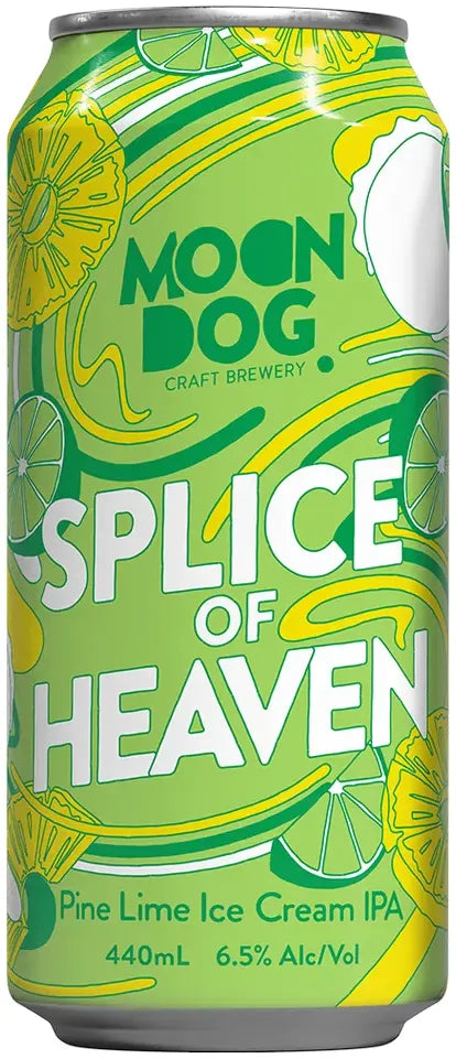 Moon Dog Splice Of Heaven Pine Lime IPA 6.5% 24 Pack Cans 440ml | Barrel & Batch