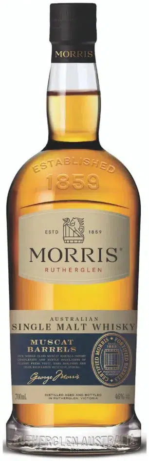 Buy Morris Rutherglen Muscat Barrel Single Malt Australian Whisky 700ml Online at Barrel and Batch