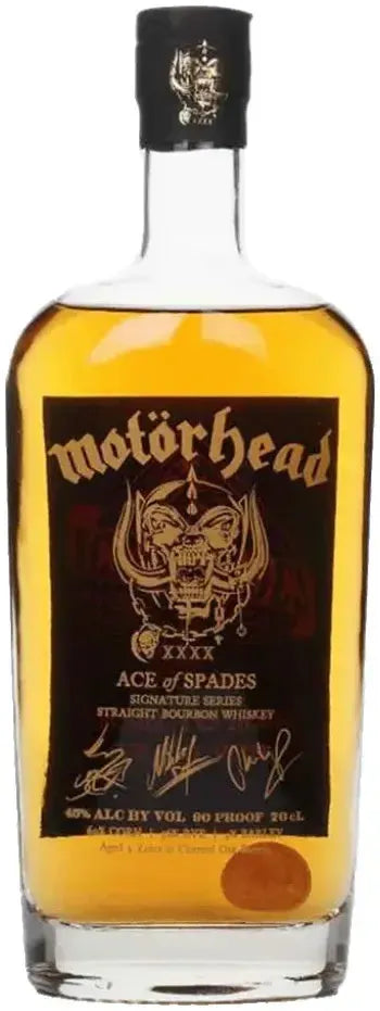 Buy Motorhead Ace of Spades Straight Bourbon Whisky 700ml Online at Barrel and Batch