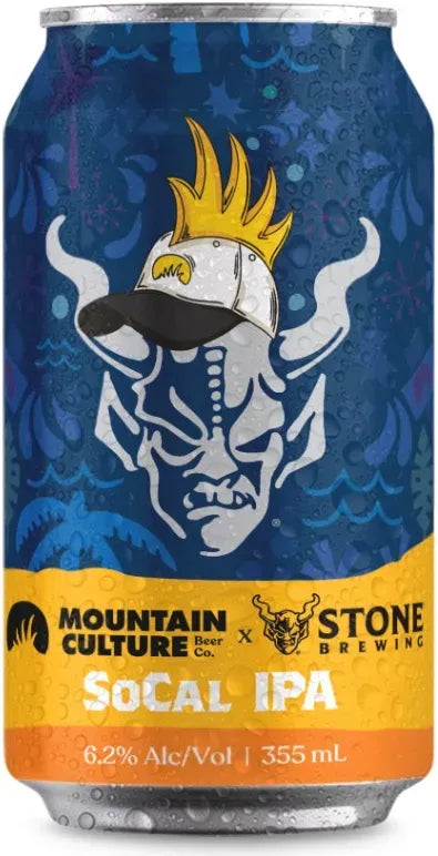 Mountain Culture Beer Co Socal IPA (Stone Brewing Collab) 355ml-Beer-Mountain Culture Beer Co-Afterpay-Alcohol-Delivery-Barrel-and-Batch-