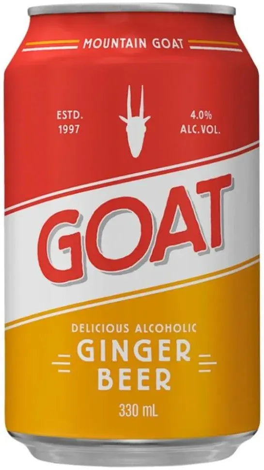 Mountain Goat Ginger Beer 330ml-Beer-Mountain Goat-Afterpay-Alcohol-Delivery-Barrel-and-Batch-
