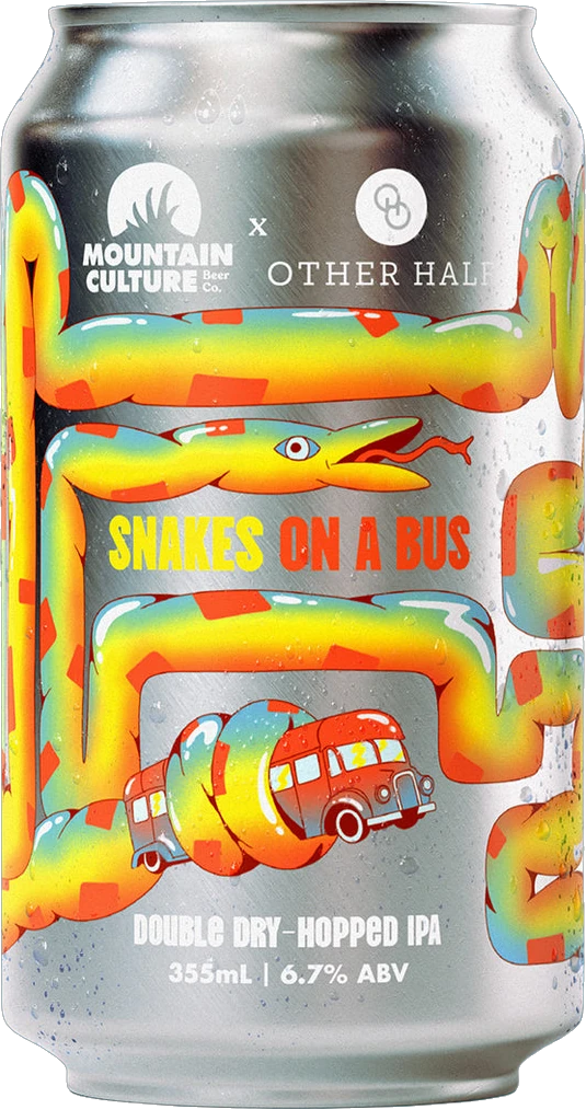 Mountain Culture Beer Co Snakes On A Bus 6.7% 16 Pack Cans 355ml | Barrel & Batch